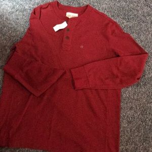 Eddie Bauer long sleeve men’s maroon